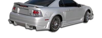 Duraflex - Ford Mustang Duraflex Bomber Rear Bumper Cover - 1 Piece - 103274