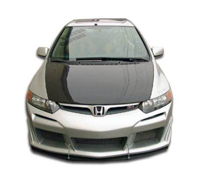 Duraflex - Honda Civic 2DR Duraflex Raven Front Bumper Cover - 1 Piece - 103332