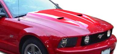 Duraflex - Ford Mustang Duraflex Mach1 Hood - 1 Piece - 104172