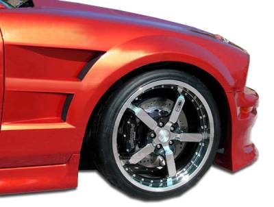 Duraflex - Ford Mustang Duraflex GT Concept Fenders - 2 Piece - 104386