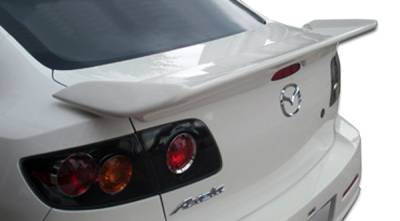 Duraflex - Mazda 3 4DR Duraflex I-Spec Wing Trunk Lid Spoiler - 1 Piece - 104483