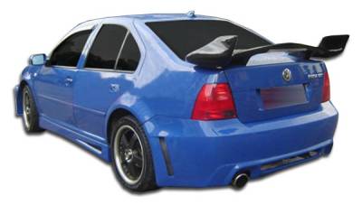 Duraflex - Volkswagen Jetta Duraflex Velocity Rear Bumper Cover - 1 Piece - 104526