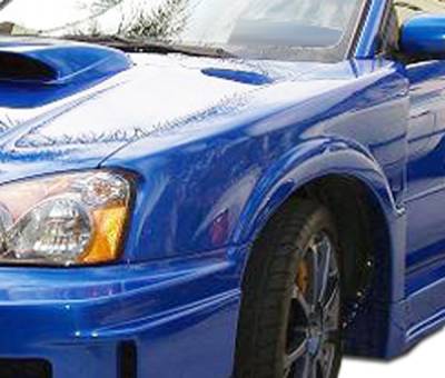 Duraflex - Subaru WRX Duraflex C-GT Wide Body Front Fenders - 2 Piece - 105434