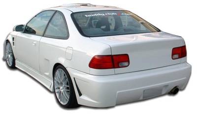 Duraflex - Honda Civic 2DR & 4DR Duraflex B-2 Rear Bumper Cover - 1 Piece - 105538