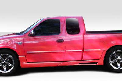 Duraflex - Ford F150 Duraflex Platinum Side Skirts Rocker Panels - 4 Piece - 105690