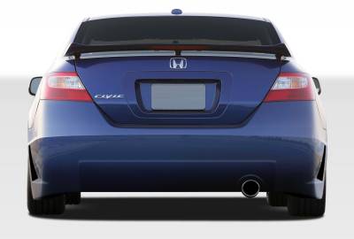 Duraflex - Honda Civic 2DR Duraflex B-2 Rear Bumper Cover - 1 Piece - 106857