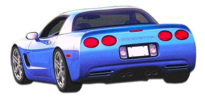 Duraflex - Chevrolet Corvette Duraflex SP-R Rear Bumper Cover - 1 Piece - 107032