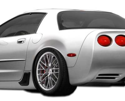 Duraflex - Chevrolet Corvette Duraflex ZR Edition Rear Fenders - 2 Piece - 107033