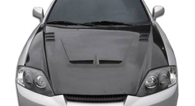 Duraflex - Hyundai Tiburon Duraflex Type M Hood - 1 Piece - 107187