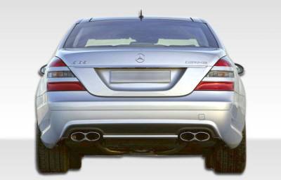 Duraflex - Mercedes-Benz S Class Duraflex S65 Look Rear Bumper Cover - 1 Piece - 107203