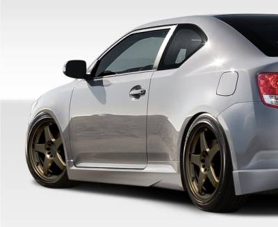 Duraflex - Scion tC Duraflex X-5 Side Skirts Rocker Panels - 2 Piece - 107598