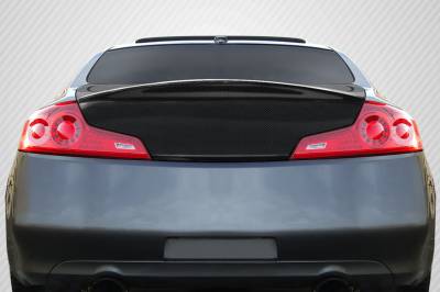 Carbon Creations - Infiniti G35 2DR Carbon Creations HD-R Trunk - 1 Piece - 107630