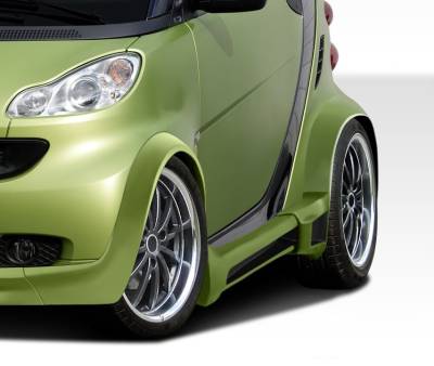 Duraflex - Smart ForTwo Duraflex GT300 Wide Body Side Skirts Rocker Panels - 4 Piece - 107840