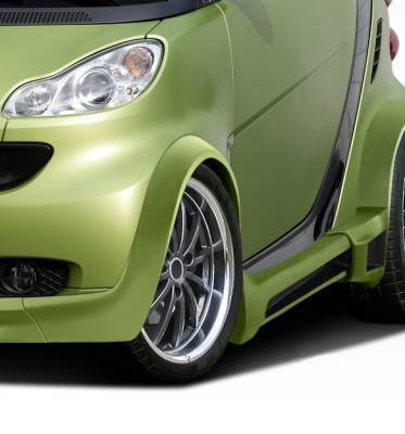 Duraflex - Smart ForTwo Duraflex GT300 Wide Body Front Fenders - 2 Piece - 107843