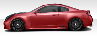 Duraflex - Infiniti G35 2DR Duraflex GT500 Wide Body Side Skirts Rocker Panels - 2 Piece - 108501