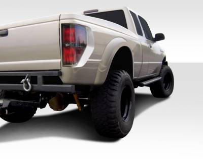 Duraflex - Ford Ranger Duraflex Duraflex Off Road 5" Bulge Raptor Bedsides Rear Fenders - 2Piece - 108886