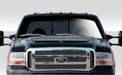 Duraflex - Ford Excursion Duraflex CV-X Hood - 1 Piece - 109247