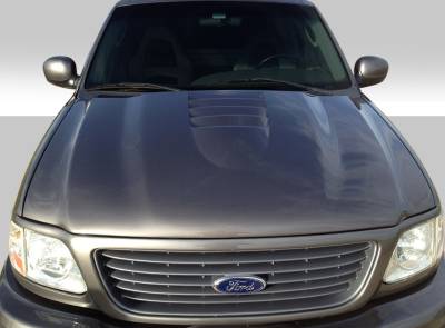 Duraflex - Ford Expedition Duraflex CV-X Hood - 1 Piece - 109259