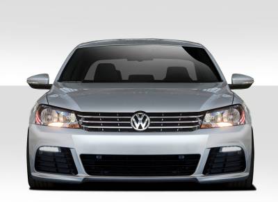 Duraflex - Volkswagen Passat Duraflex R Look Front Bumper Cover - 1 Piece - 109476