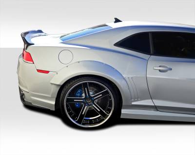 Duraflex - Chevrolet Camaro Duraflex Wide Body GT Concept Rear Fender Flares - 2 Piece - 109800