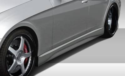 Duraflex - Mercedes CLS Eros Version 1 Duraflex Side Skirts Body Kit 112067