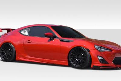 Duraflex - Subaru BRZ Duraflex Modellista Look Side Skirt Rocker Panels - 2 Piece - 112204