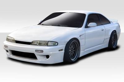 Duraflex - Fits Nissan 240SX RBS V1 Duraflex 9pcs Full Body Kit 113861