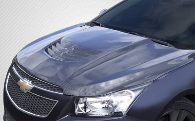 Carbon Creations - Chevrolet Cruze Carbon Creations Stingray Z Hood- 1 Piece - 112408