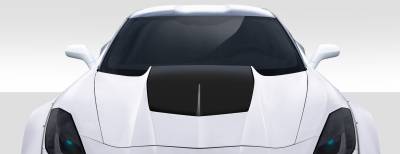 Duraflex - Chevrolet Corvette Gran Veloce Duraflex Body Kit- Hood 112607