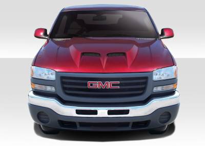 Duraflex - GMC Sierra Ram Air Duraflex Body Kit- Hood 112728