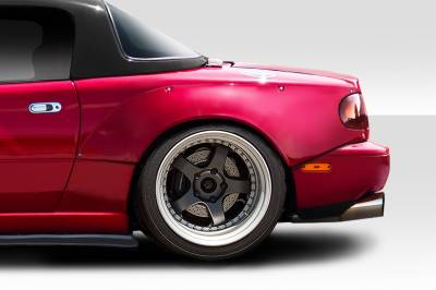 Duraflex - Mazda Miata Circuit Duraflex Rear Fender Flares 112795