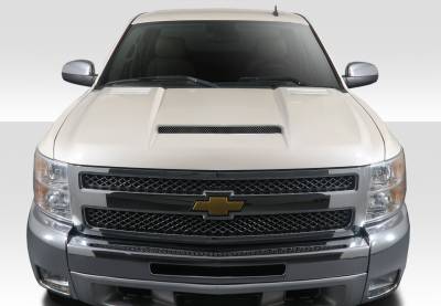 Duraflex - Chevrolet Silverado RK-S Duraflex Body Kit- Hood 112797