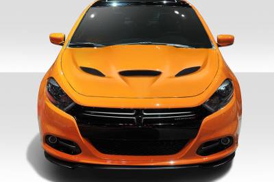 Duraflex - Dodge Dart Hellcat Look Duraflex Body Kit- Hood 113194