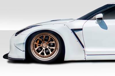 Duraflex - Nissan GTR LBW Duraflex Front Fender Flares 113508