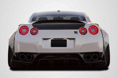 Carbon Creations - Fits Nissan GTR LBW Carbon Fiber Creations Rear Bumper Lip Body Kit 113511