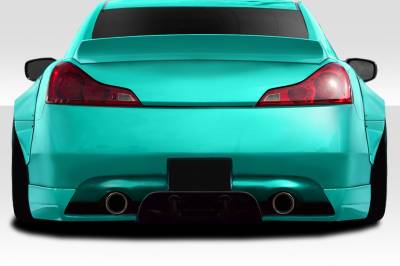 Duraflex - Fits Infiniti G Coupe LBW Duraflex Rear Bumper Diffuser Body Kit 113532