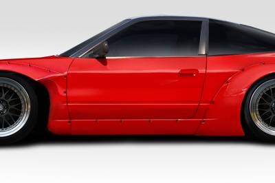 Duraflex - Fits Nissan 240SX RBS V3 Duraflex Side Skirts Body Kit!!! 113873