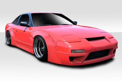 Duraflex - Fits Nissan 240SX RBS V3 Duraflex 11pcs Full Wide Body Kit!!! 113877