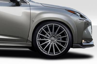 Duraflex - Lexus NX Addax Duraflex 6pcs Fender Flares 113952