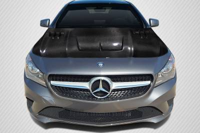 Carbon Creations - Mercedes CLA Eros Version 1 Carbon Fiber Creations Body Kit- Hood!! 114002