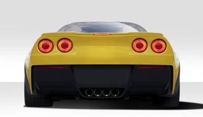 Duraflex - Chevrolet Corvette Duraflex Stingray Z Rear Bumper Cover - 1 Piece - 109690