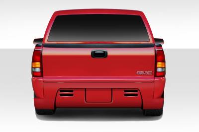 Duraflex - GMC Sierra Duraflex BT-1 Rear Bumper Cover - 1 Piece - 112051