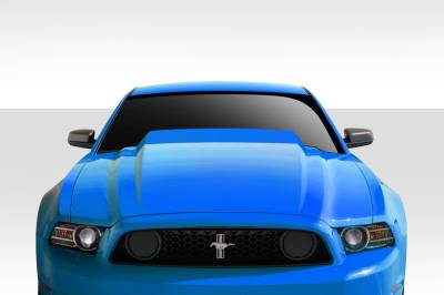 Duraflex - Ford Mustang Duraflex 4 Inch Cowl Hood - 1 Piece - 112399