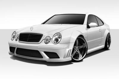 Duraflex - Mercedes-Benz CLK Duraflex Black Series Look Wide Body Kit - 8 Piece - 112562