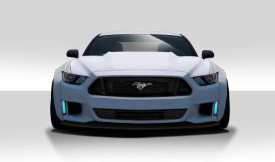 Duraflex - Ford Mustang Duraflex Grid Front Bumper Cover - 1 Piece - 112563