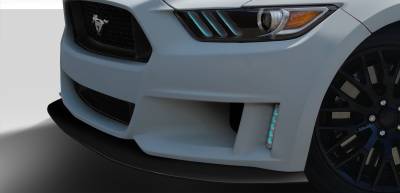 Duraflex - Ford Mustang Duraflex Grid Front Lip - 1 Piece - 112569