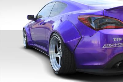 Duraflex - Hyundai Genesis Circuit Duraflex Fender Flares 112626