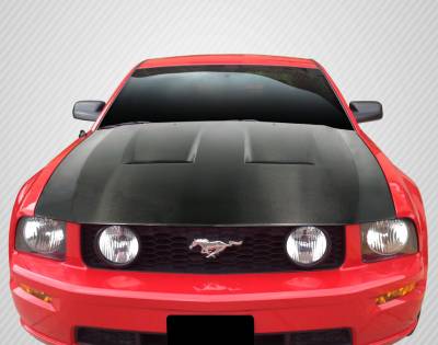 Carbon Creations - Ford Mustang CVX DriTech Carbon Fiber Body Kit- Hood 112934