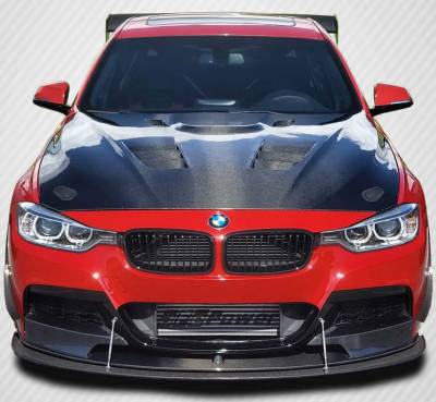 Carbon Creations - BMW 3 Series 4DR Eros Version 1 DriTech Carbon Fiber Body Kit- Hood 113172