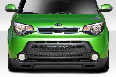 Duraflex - Kia Soul Racer Duraflex Front Bumper Lip Body Kit 113431